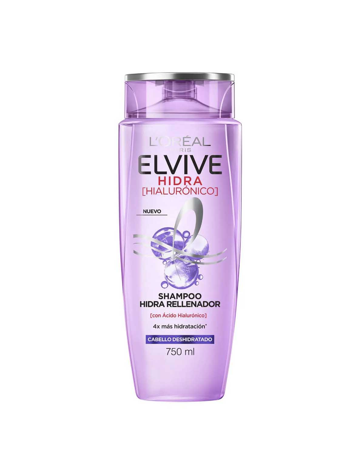 Shampoo Elvive Hialuronico Cabello Deshidratado x 750 Ml